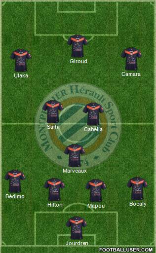 Montpellier Hérault Sport Club Formation 2011