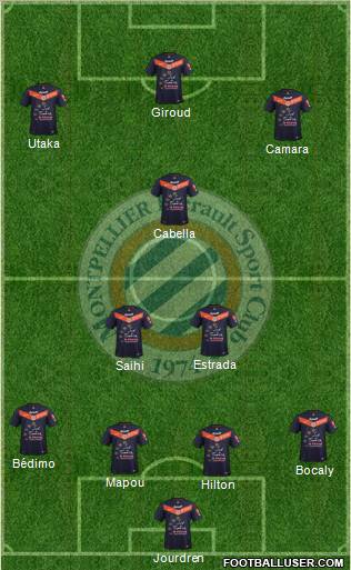 Montpellier Hérault Sport Club Formation 2011