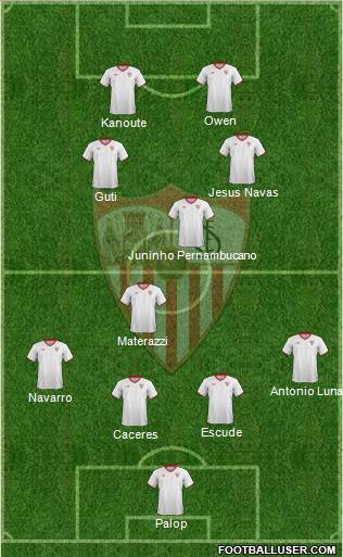 Sevilla F.C., S.A.D. Formation 2011