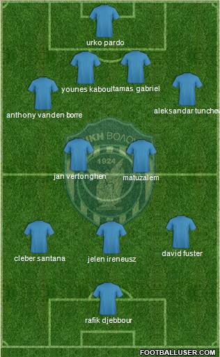 GS Niki Volou Formation 2011
