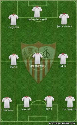 Sevilla F.C., S.A.D. Formation 2011