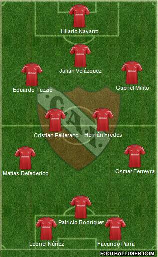Independiente Formation 2011