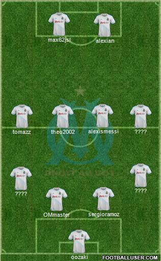 Olympique de Marseille Formation 2011