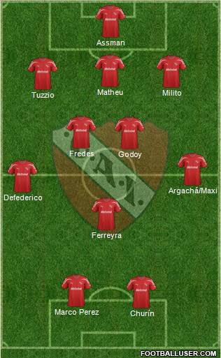 Independiente Formation 2011