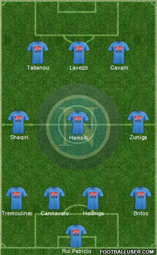 Napoli Formation 2011