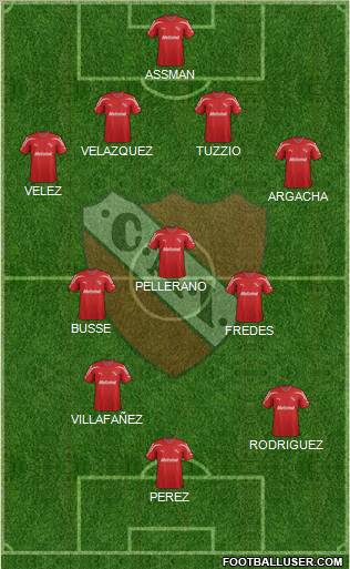 Independiente Formation 2011