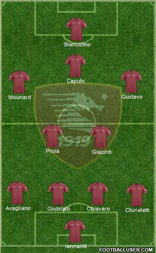 Salernitana Formation 2011