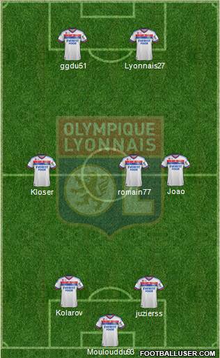 Olympique Lyonnais Formation 2011