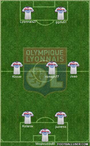 Olympique Lyonnais Formation 2011