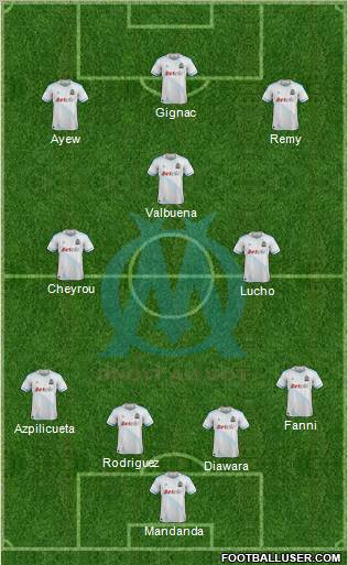 Olympique de Marseille Formation 2011