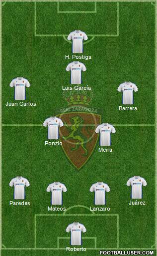 R. Zaragoza S.A.D. Formation 2011