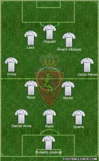 R. Zaragoza S.A.D. Formation 2011