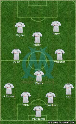 Olympique de Marseille Formation 2011