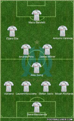 Olympique de Marseille Formation 2011
