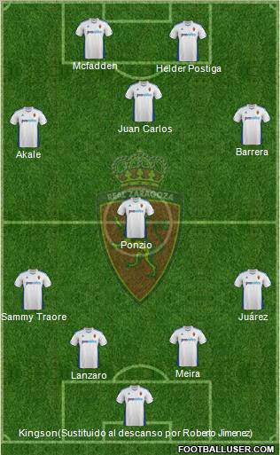 R. Zaragoza S.A.D. Formation 2011