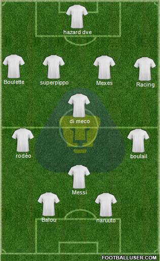 Club Pumas de Cuernavaca Formation 2011