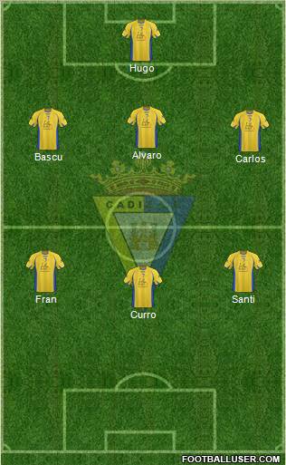 Cádiz C.F., S.A.D. Formation 2011