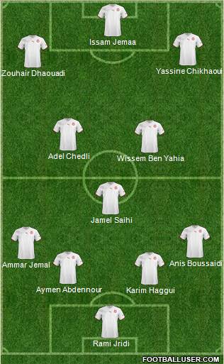 Tunisia Formation 2011