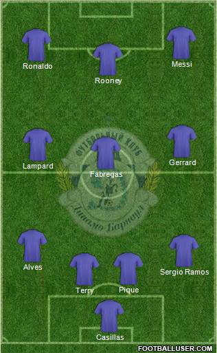 Dinamo Barnaul Formation 2011