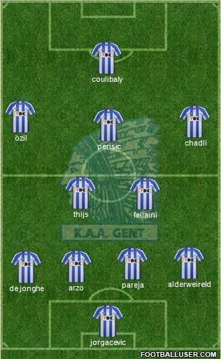 KAA Gent Formation 2011