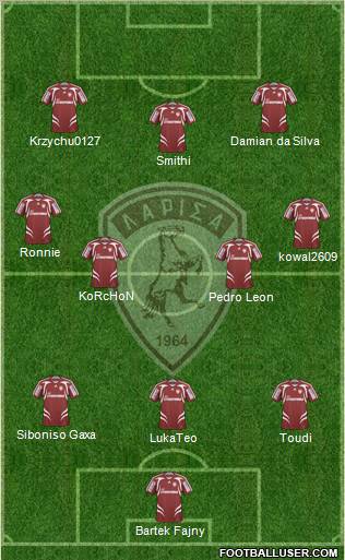 AE Larisa 1964 Formation 2011