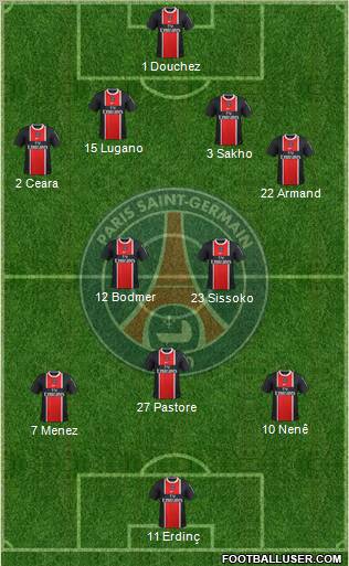 Paris Saint-Germain Formation 2011