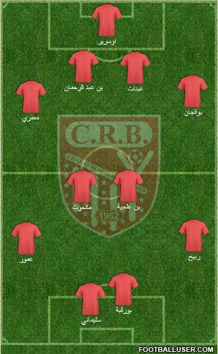 Chabab Riadhi Belouizdad Formation 2011