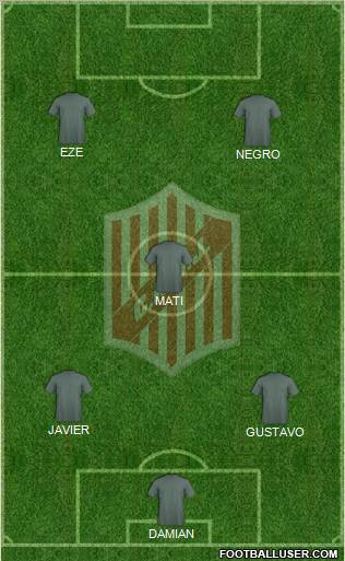 9 de Julio Formation 2011