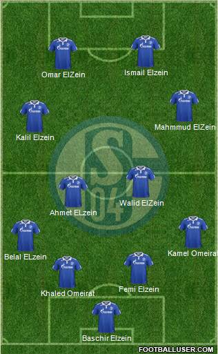 FC Schalke 04 Formation 2011