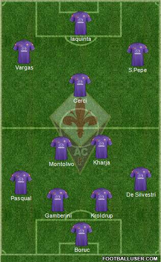 Fiorentina Formation 2011