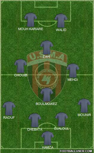 Union Sportive de la Médina d'Alger Formation 2011