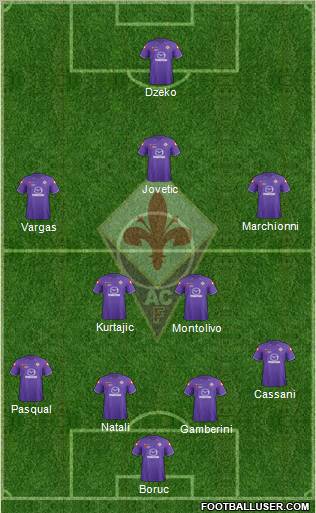 Fiorentina Formation 2011