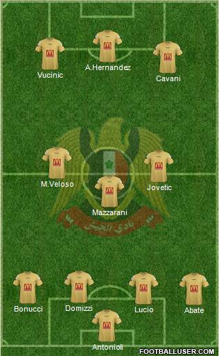 Al-Jaish (EGY) Formation 2011