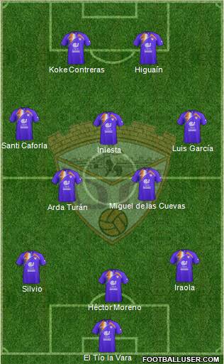 C.D. Guadalajara Formation 2011