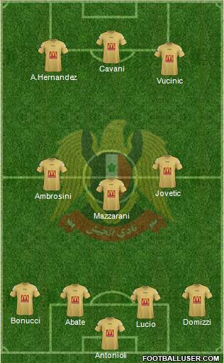 Al-Jaish (EGY) Formation 2011