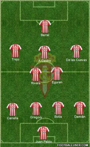 Real Sporting S.A.D. Formation 2011
