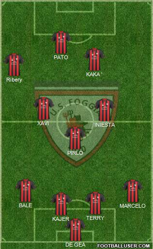 Foggia football formation