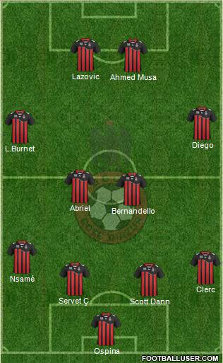 OGC Nice Côte d'Azur Formation 2011