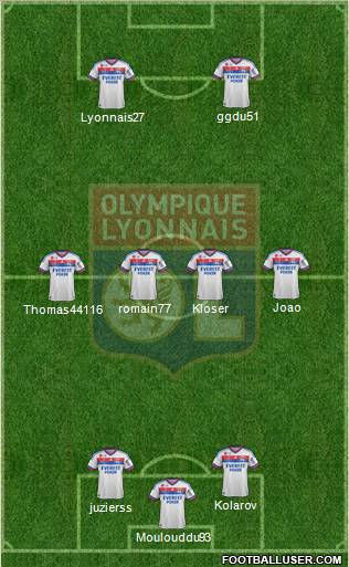Olympique Lyonnais Formation 2011