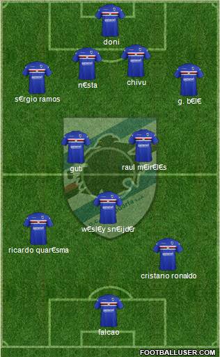 Sampdoria Formation 2011