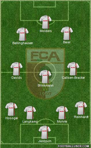 FC Augsburg Formation 2011