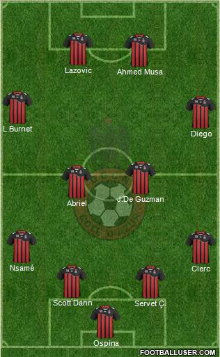 OGC Nice Côte d'Azur Formation 2011