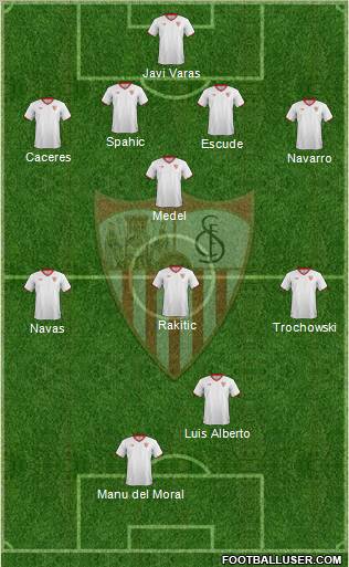 Sevilla F.C., S.A.D. Formation 2011