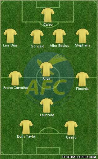 Abrantes Futebol Clube Formation 2011