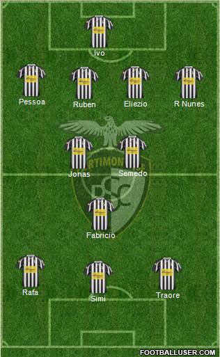Portimonense Sporting Clube Formation 2011