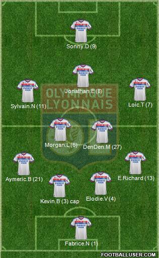 Olympique Lyonnais Formation 2011