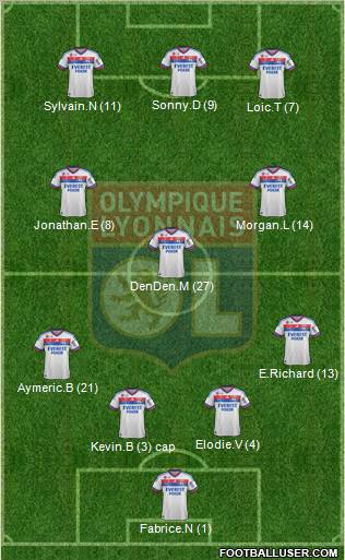 Olympique Lyonnais Formation 2011