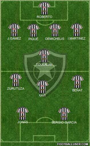 Botafogo FR Formation 2011