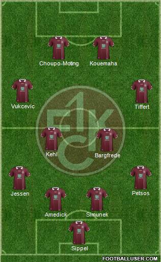 1.FC Kaiserslautern Formation 2011