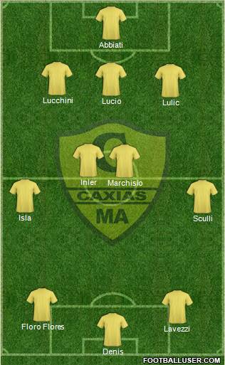 AE Caxiense Formation 2011